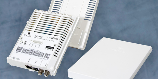 Ethernet over Coax bei Pickel Elektro- und Sanitär GmbH in Leutershausen
