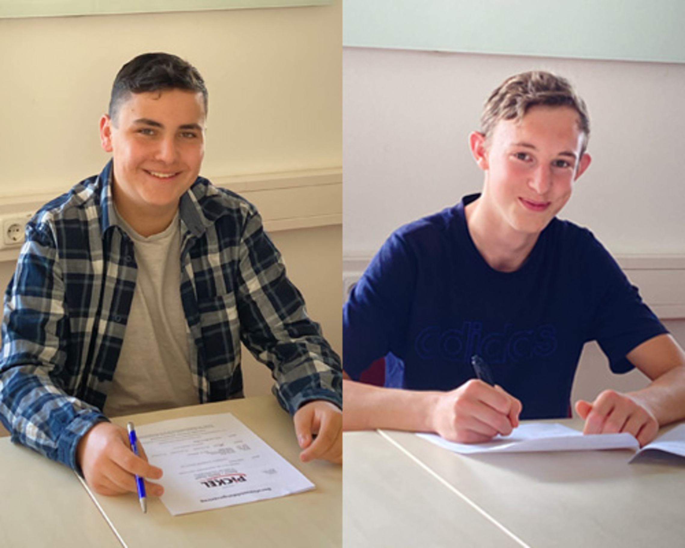 Juni 2024 - Adrian & Simon - ab September im Team bei Pickel Elektro- und Sanitär GmbH in Leutershausen