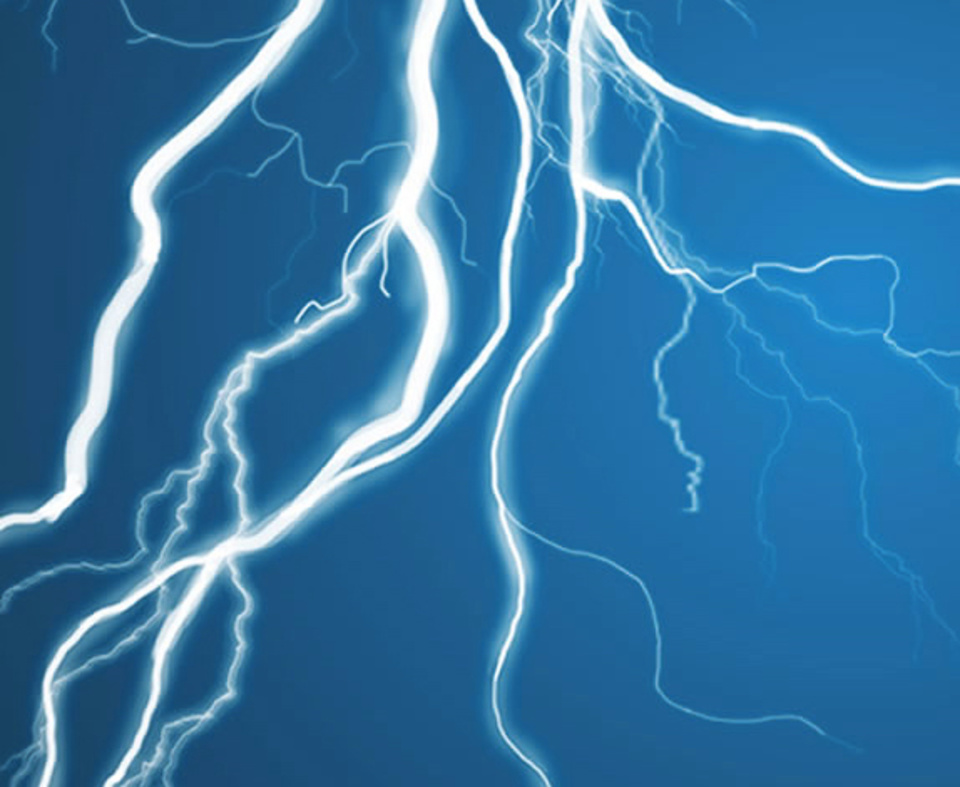 Blitz bei Pickel Elektro- und Sanitär GmbH in Leutershausen