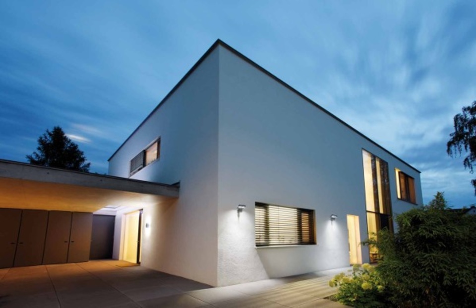 Aussenbeleuchtung bei Pickel Elektro- und Sanitär GmbH in Leutershausen