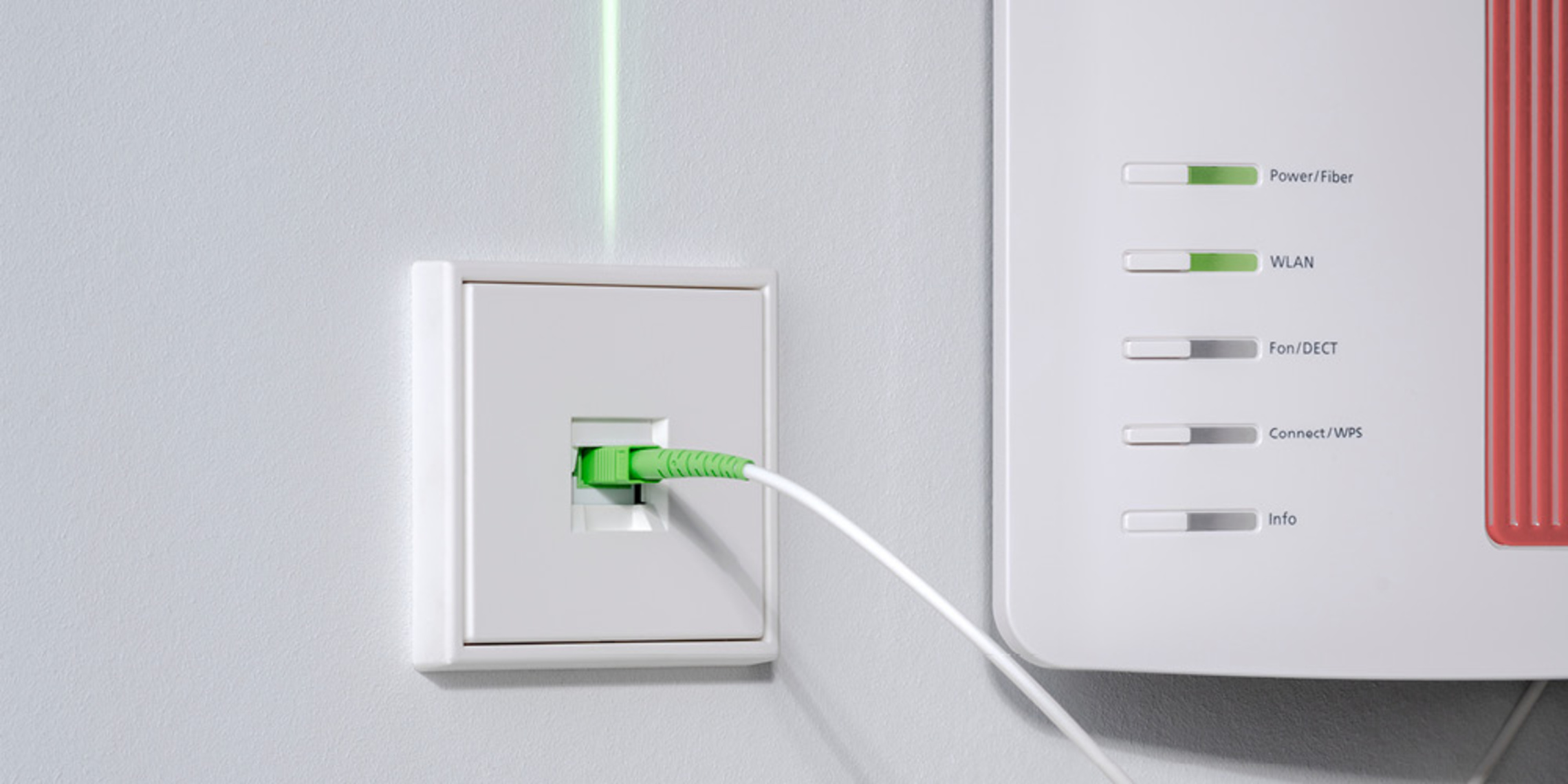 Die neuen Glasfaser-Anschlussdosen bei Pickel Elektro- und Sanitär GmbH in Leutershausen