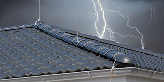 Äußerer Blitzschutz bei Pickel Elektro- und Sanitär GmbH in Leutershausen