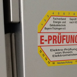 Elektroprüfung bei Pickel Elektro- und Sanitär GmbH in Leutershausen