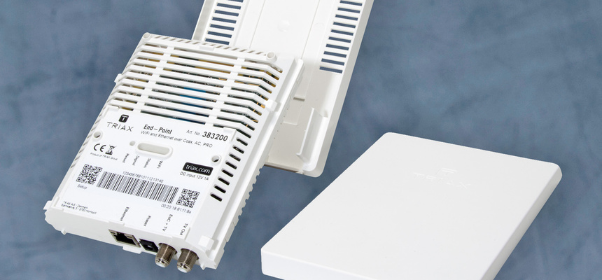 Ethernet over Coax bei Pickel Elektro- und Sanitär GmbH in Leutershausen